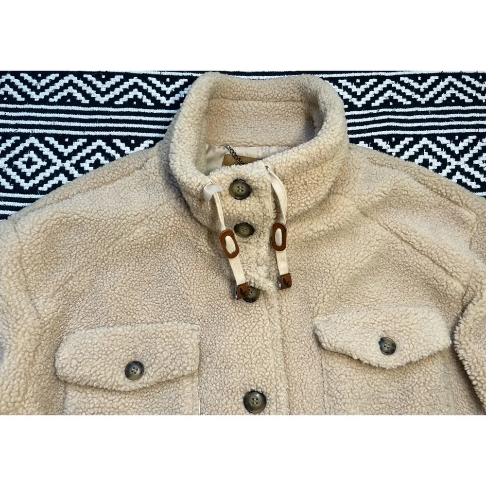 Kookaburra by UGG Oversized Scuba Collar Teddy Shacket